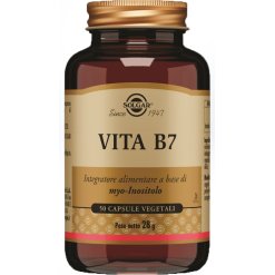 Solgar Vita B7 - Integratore per il Benessere Femminile - 50 Capsule Vegetali