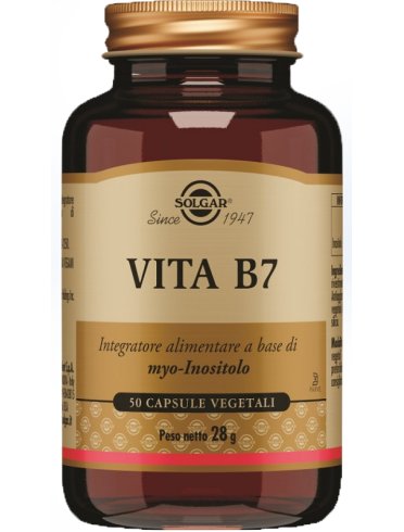 Solgar vita b7 - integratore per il benessere femminile - 50 capsule vegetali