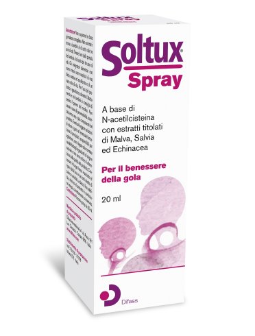 Soltux spray benessere gola 20 ml
