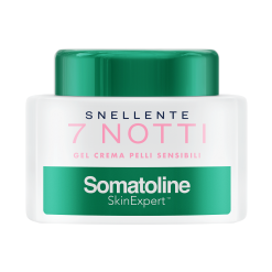Somatoline SkinExpert - Gel Corpo 7 Notti Natural Snellente per Pelli Sensibili - 400 ml
