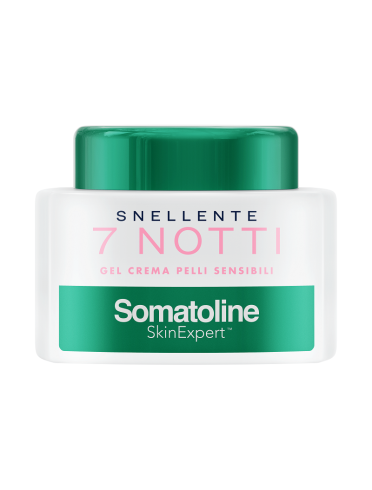 Somatoline skinexpert - gel corpo 7 notti natural snellente per pelli sensibili - 400 ml