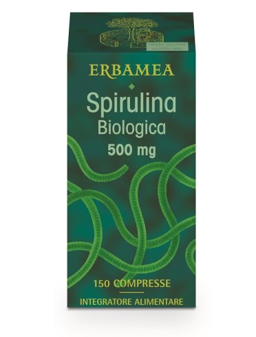 Spirulina biologica integratore ricostituente 150 compresse