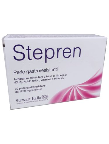 Stepren integratore omega 3 e acido folico 30 perle