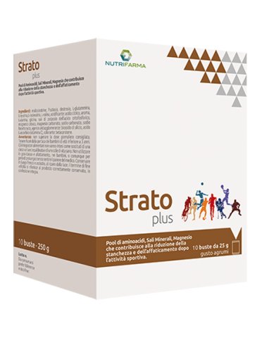 Strato plus integratore di aminoacidi 24 buste