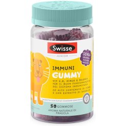Swisse Junior Immuni Gummy - Integratore per Sistema Immunitario dei Bambini - 50 Caramelle Gommose