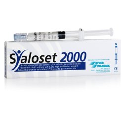 Syaloset 2000 - Siringa Intra-Articolare con Acido Ialuronico 1.5% - 1 Siringa x 2 ml