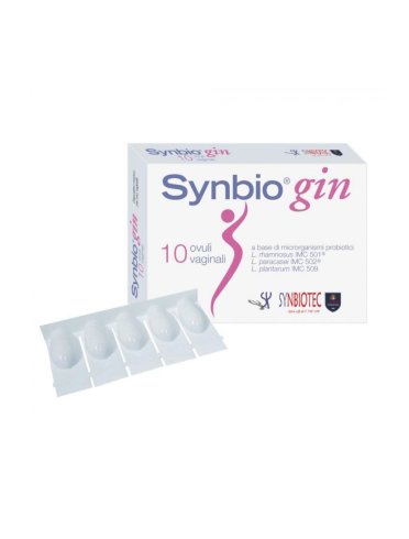 Synbiogin ovuli vaginali 10 pezzi