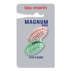 Tau-Marin Testine di Ricambio Spazzolino Magnum Morbido
