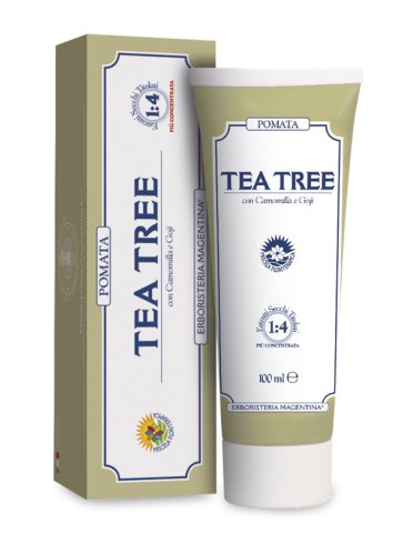 Tea tree pomata - crema idratante per pelle secca - 100 ml
