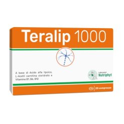 Teralip 1000 - Integratore per il Sistema Nervoso - 20 Compresse