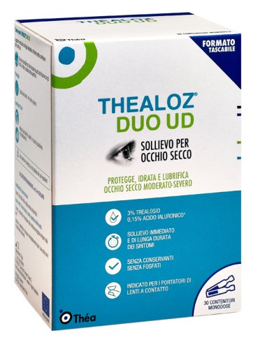 Thealoz duo ud - collirio idratante e lubrificante - 30 flaconi monodose