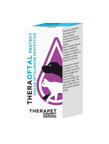 Theraoftal protect - collirio protettivo per cani e gatti - 10 ml