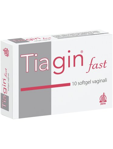 Tiagin fast - integratore per infezioni vaginali - 10 capsule vaginali