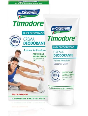 Timodore crema deodorante piedi 48h 50 ml