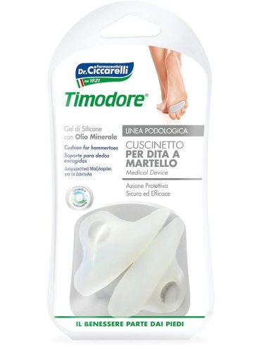 Timodore cuscinetto per dita a martello 2 pezzi