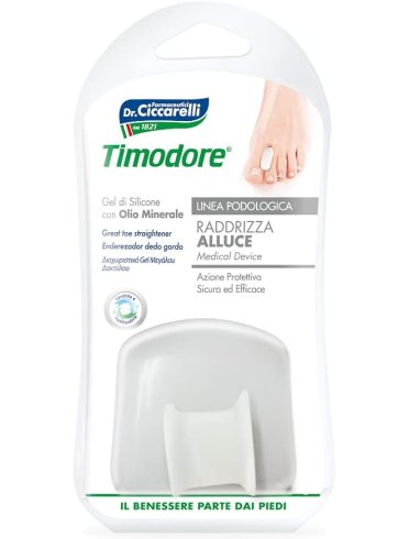 Timodore raddrizza alluce in gel di silicone 1 pezzo