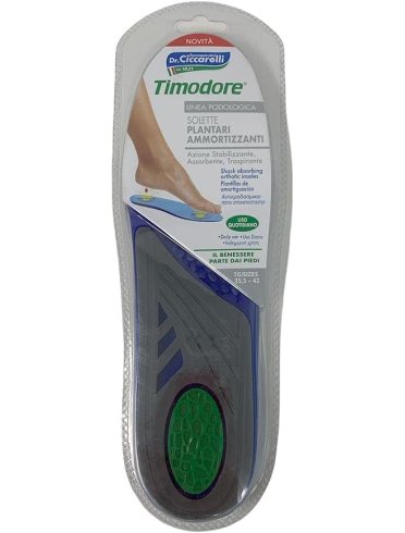 Timodore solette plantari ammortizzanti taglia 35,5-42