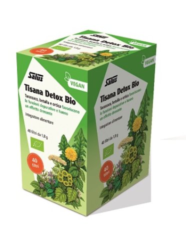 Tisana detox bio - integratore depurativo e drenante - 40 filtri