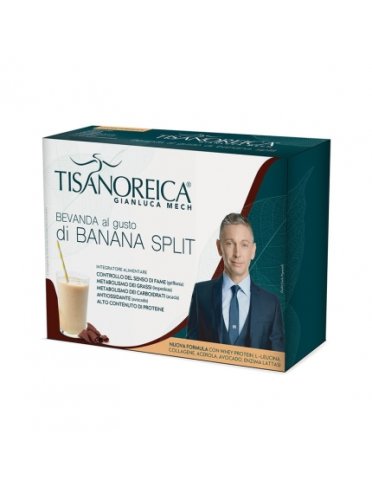 Tisanoreica bevanda banana split 4 buste