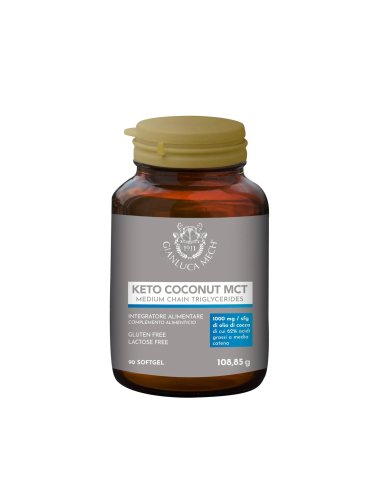 Keto coconut mct - integratore ricostituente - 90 softgel