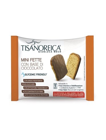 Tisanoreica mini fette biscottate con base di cioccolato 40 g