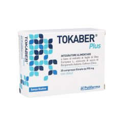 Tokaber Plus - Integratore per il Controllo del Colesterolo - 30 Compresse