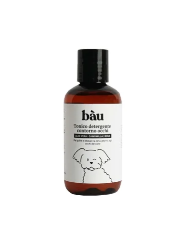 Bau cosmesi - tonico detergente per gli occhi dei cani 150 ml Bau cosmesi - tonico detergente per gli occhi dei cani 150 ml