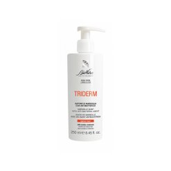 BioNike Triderm - Sapone di Marsiglia Detergente per Pelli Sensibili e Intolleranti con Antibatterico - 250 ml
