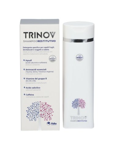 Trinov - shampoo restitutivo per capelli fragili - 200 ml