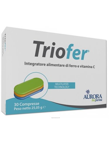 Triofer - integratore di ferro e vitamina c - 30 compresse