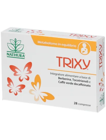 Trixy integratore per il metabolismo 28 compresse Trixy integratore per il metabolismo 28 compresse