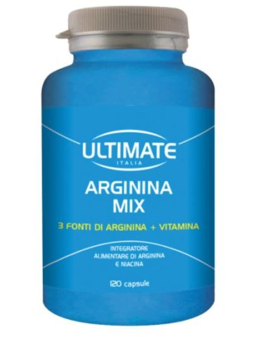 Ultimate arginina mix - integratore per il metabolismo energetico - 120 compresse