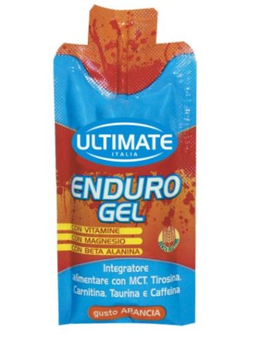 Ultimate enduro gel - integratore energetico gusto arancia - 35 ml