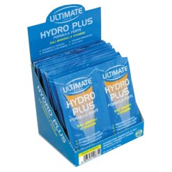 Ultimate Hydro Plus Formula Forte - Integratore Salino per il Metabolismo Energetico Gusto Limone - 12 Bustine