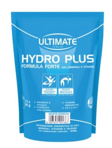 Ultimate hydro plus - integratore salino per il metabolismo energetico gusto arancia - 420 g