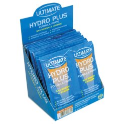 Ultimate Hydro Plus Formula Forte - Integratore Salino per il Metabolismo Energetico Gusto Arancia - 12 Bustine