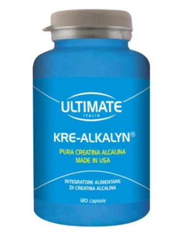Ultimate kre alkalyne - integratore per massa muscolare - 120 capsule