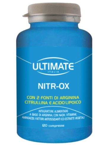 Ultimate nitr-ox - integratore di arginina - 120 compresse