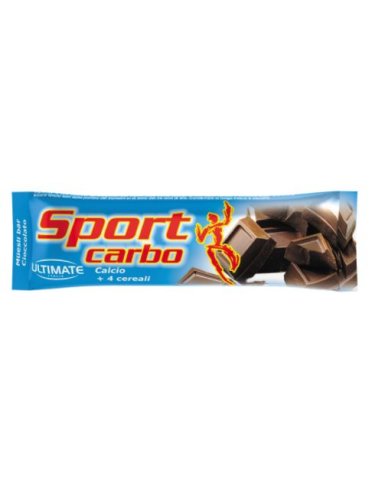 Ultimate sport carbo barretta proteica gusto cioccolato 25 g