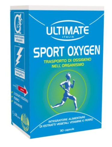 Ultimate sport oxygen - integratore di vitamine e ferro - 30 capsule