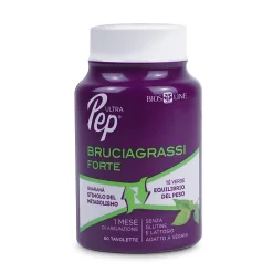 Ultra Pep Bruciagrassi Forte - Integratore per il Controllo del Peso - 60 Tavolette