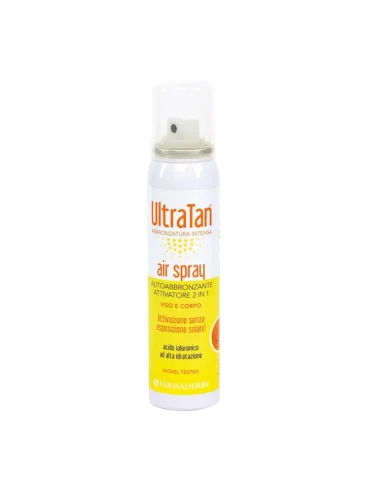 Ultra tan autoabbronzante viso e corpo spray 75 ml Ultra tan autoabbronzante viso e corpo spray 75 ml