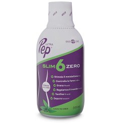 Ultra Pep Slim 6 Zero - Integratore per la Perdita di Peso Gusto Tè Verde - 500 ml