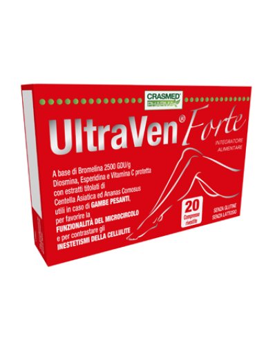 Ultrven forte - integratore per gambe pesanti - 20 compresse