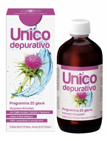 Unico depurativo - integratore per la funzione epatica - 250 ml