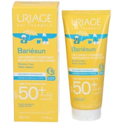 Uriage Bariesun - Latte Solare Corpo Bambini con Protezione Molto Alta SPF 50+ - 100 ml