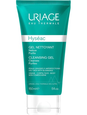 Uriage hyseac - gel detergente viso - 150 ml