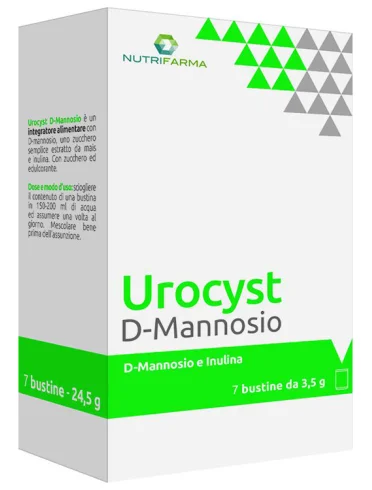 Urocyst d-mannosio integratore vie urinarie 7 buste