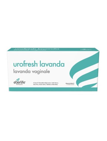 Urofresh - lavanda vaginale antibatterica - 5 flaconi x 140 ml