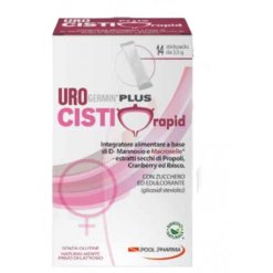 Urogermin Cisti-Plus Integratore Alimentare per il Benessere delle Vie Urinarie 14 Bustine